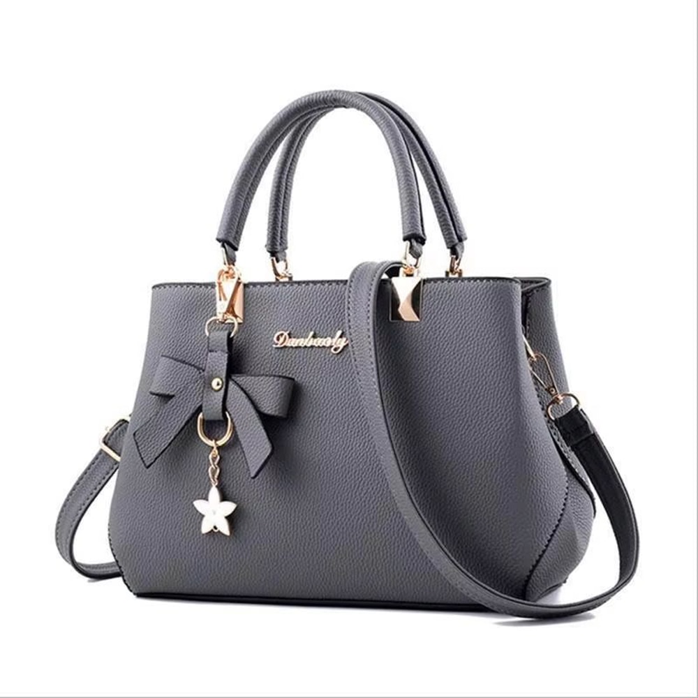 Elegant Bow OneShoulder Crossbody Satchel For Women Large Capacity 8