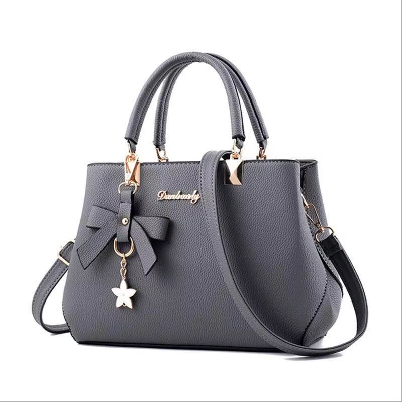 Elegant Bow OneShoulder Crossbody Satchel For Women Large Capacity 8
