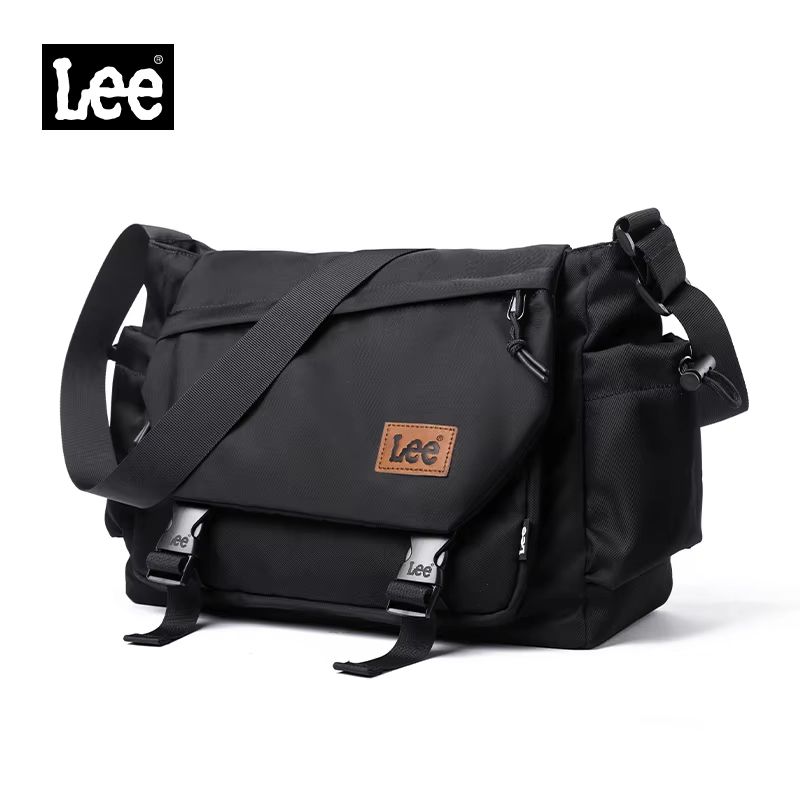 LEE Waterproof Oxford Laptop Messenger Bag Large Crossbody Satchel For School And Travel 6