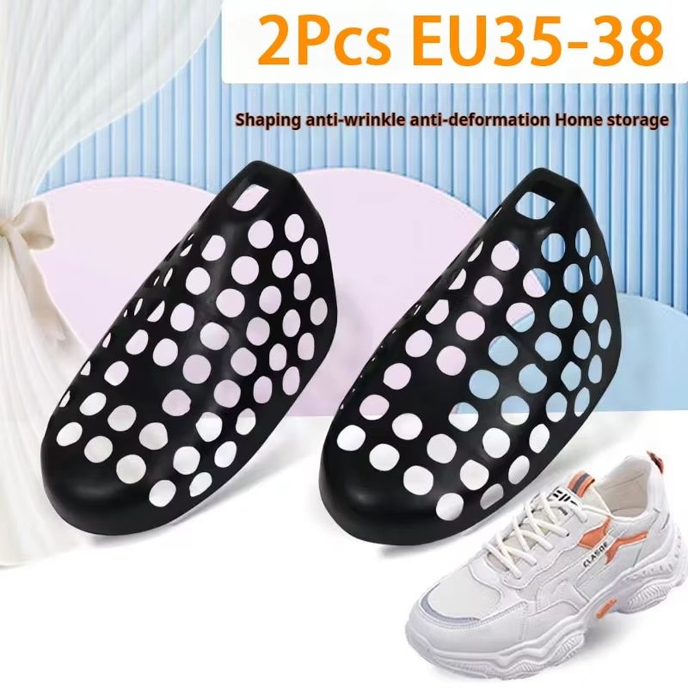 Adjustable Shoe Trees Crease Protector Set For Sneakers And Leather Shoes 6