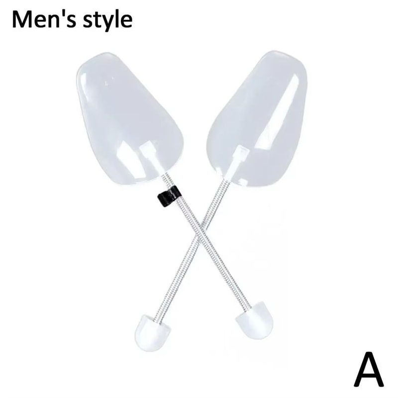 Plastic Spring Shoe Trees For Men And Women Fixed Fit Shoe Shaper Inserts 1 Pair 6