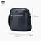 BULLCAPATIN Mens Genuine Leather Messenger Bag Shoulder Briefcase Satchel 5