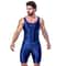 AMORESY Mens Satin Smooth Sports Jumpsuit Shiny Activewear Surfing Yoga Bodysuit 7