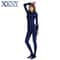 AMORESY Satin LongSleeve FullLength Oil Tights Yoga Bodysuit Smooth Sport Jumpsuit For Men And Wome 18
