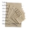 Jute Drawstring Gift Bags 50 Pack Cotton Linen Jewelry Pouches In 3 Sizes 0