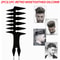 Mens Retro DoubleSided Oil Haircomb For Styling And Grooming 0