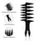 Mens Retro DoubleSided Oil Haircomb For Styling And Grooming 6