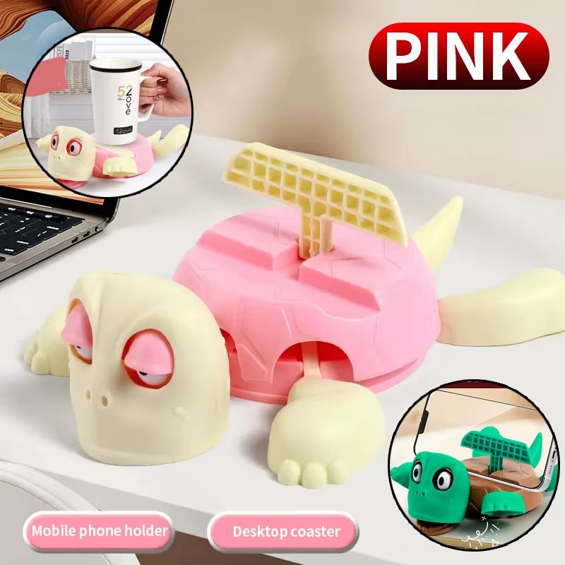 Quirky Turtle Phone Stand And Stress Reliever 2