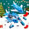 3in1 Transforming Plane Toy With Storage For Cars And Mini Plane 4