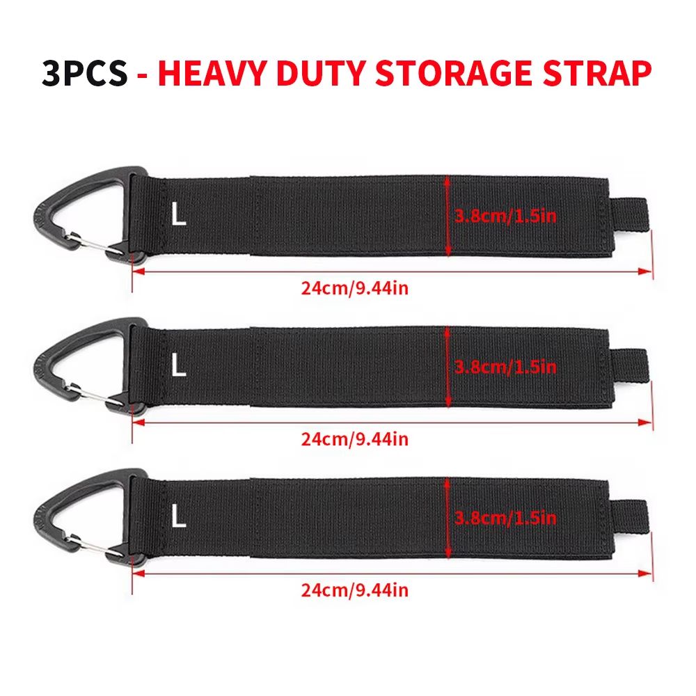 HeavyDuty Triangle Cord Organizer Straps For Cable And Wire Management 4