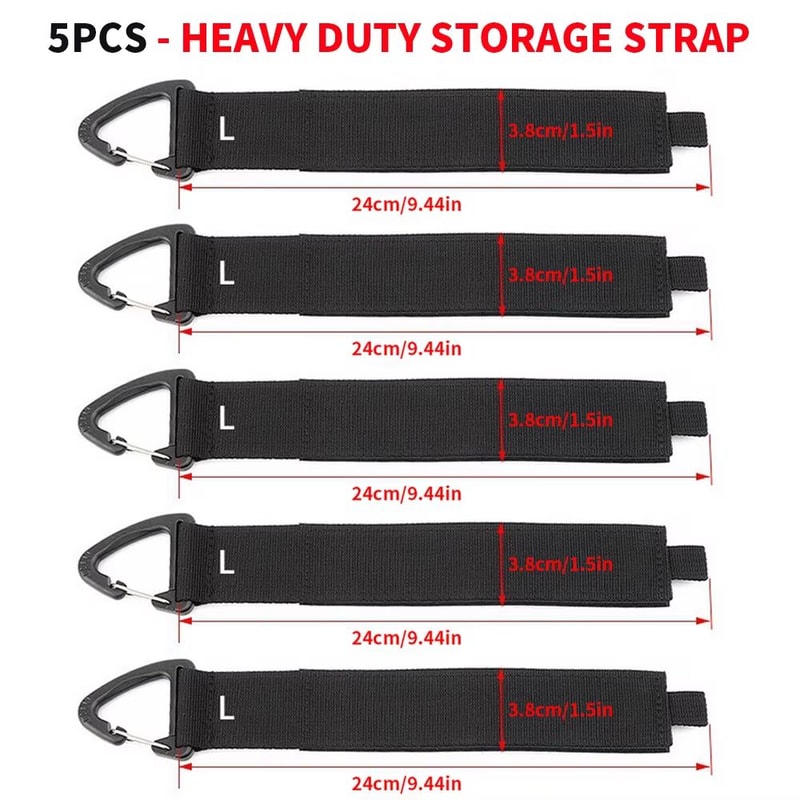 HeavyDuty Triangle Cord Organizer Straps For Cable And Wire Management 8