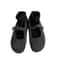 Cozy Square Toe Fleece Ballet Flats With Mary Jane Strap For Women 5
