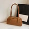 Womens MultiPocket Faux Suede Shoulder Tote Bag Casual Satchel Purse 9