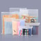 Customized Frosted Zipper Packaging Bags With Logo 50Pcs Set For Clothing Products 4