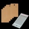50 Pcs 5x9 Cm Kraft Paper Cardboard Jewelry Display Tags With SelfAdhesive Bags 4