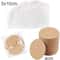 50 Pcs 5x9 Cm Kraft Paper Cardboard Jewelry Display Tags With SelfAdhesive Bags 19