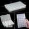 Transparent Adjustable Plastic Jewelry Storage Box With Compartments 10