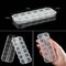 Transparent Adjustable Plastic Jewelry Storage Box With Compartments 7
