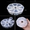Transparent Adjustable Plastic Jewelry Storage Box With Compartments 8