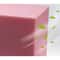 Custom High Density Foam Cushion Pad Pink Upholstery Replacement Foam For Window Seat Sofa Mattres 1