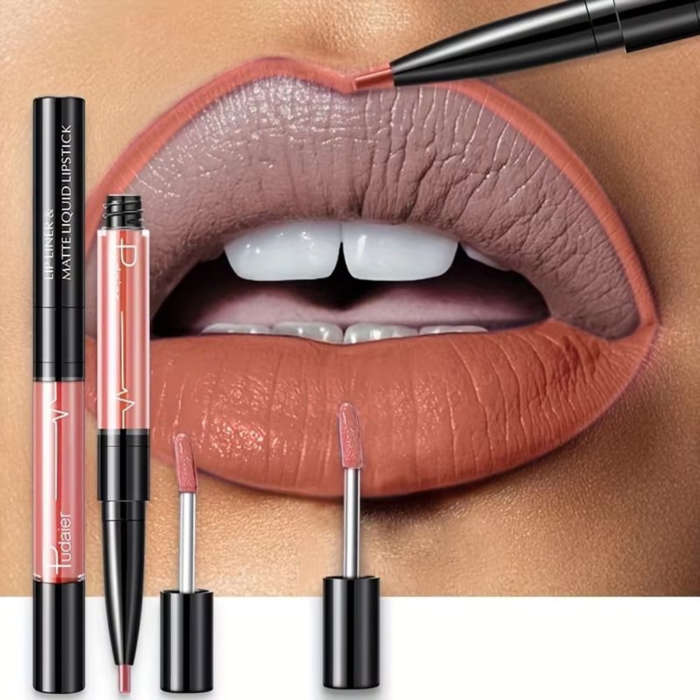 UltraPrecise Waterproof High Pigment Lip Liner Smooth Sweatproof LongLasting Lip Contour Pencil 15