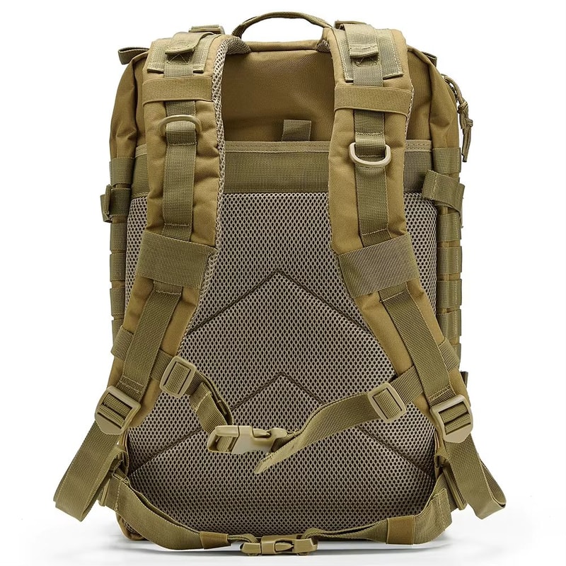 45L Tactical Outdoor Backpack With MOLLE EDC System For Travel Hiking Camping And School 1