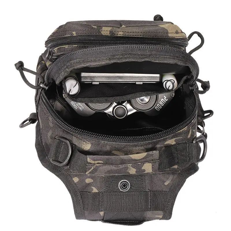 Tactical Chest Bag For Men Waterproof EDC Shoulder Sling Pack For Outdoor Hiking And Hunting 4