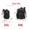 Tactical Waterproof Outdoor Backpack 25L And 50L Nylon Rucksack For Hiking Fishing Camping And Hunt 5