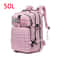 Tactical Waterproof Outdoor Backpack 25L And 50L Nylon Rucksack For Hiking Fishing Camping And Hunt 19