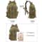 Reflective Tactical Backpack With MOLLE Outdoor Hiking Rucksack For Camping Travel Fishing And Lapt 5