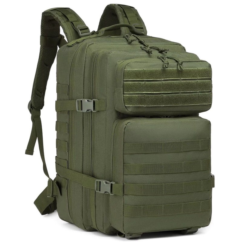 45L Tactical Backpack With MOLLE System 3Day Bug Out Pack For Hiking Camping And Daily Work 8