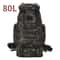 80L 100L Mountaineering Backpack Tactical Large Capacity Rucksack For Hiking Camping And Travel 10