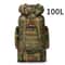 80L 100L Mountaineering Backpack Tactical Large Capacity Rucksack For Hiking Camping And Travel 17