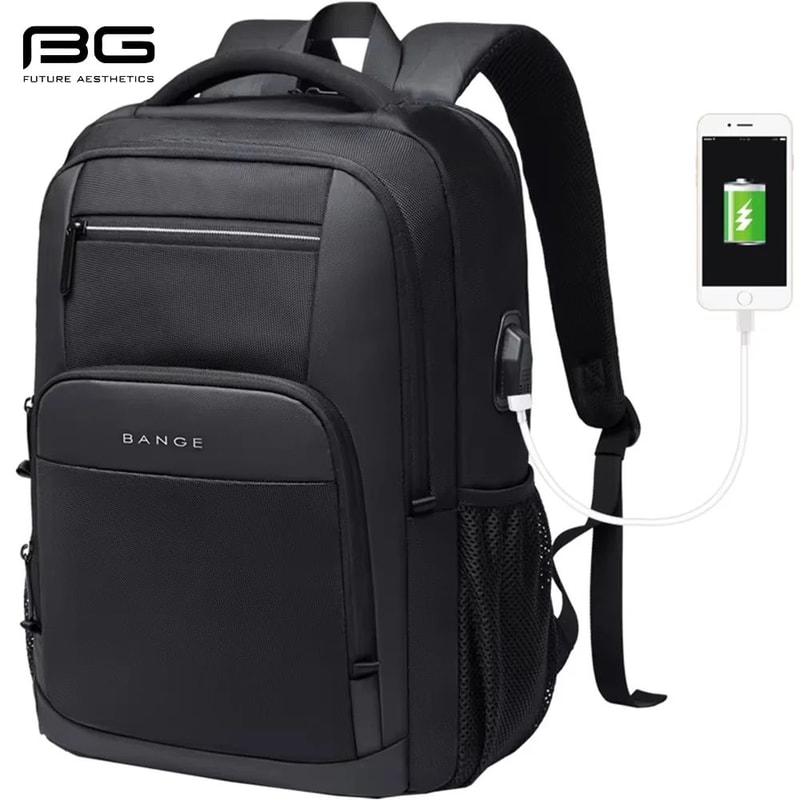 Bange Mens Laptop Backpack School Travel Business Tactical Bag 0