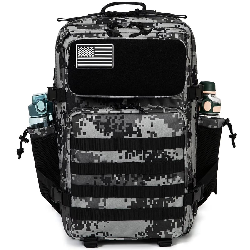 45L MOLLE Tactical Survival Outdoor Backpack For Men 6