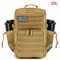 35L Tactical MOLLE Outdoor Backpack With Dual Cup Holders 9