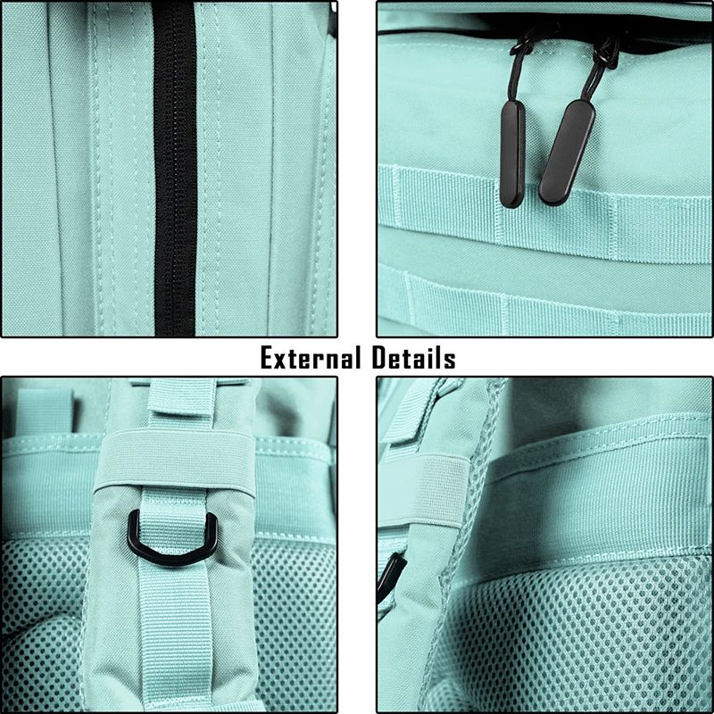 35L Tactical MOLLE Outdoor Backpack With Dual Cup Holders 4