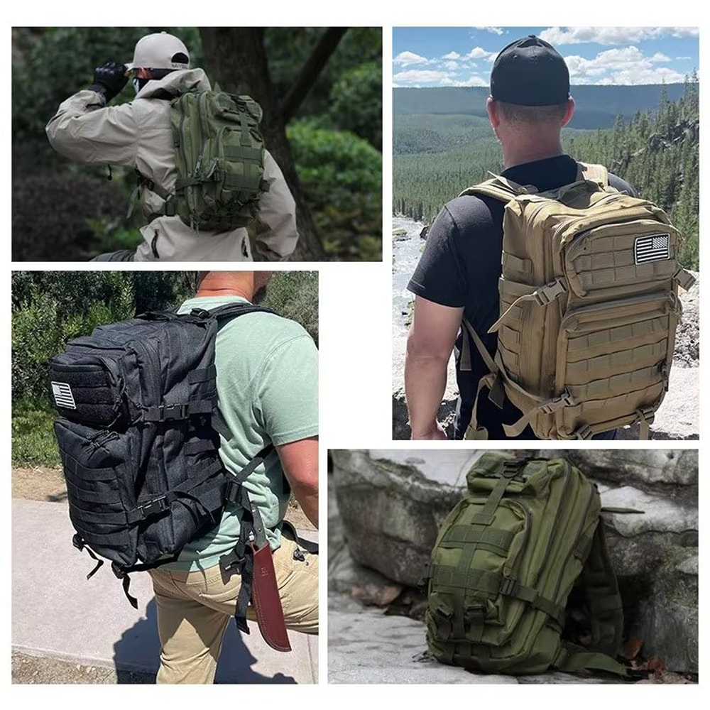 50L Tactical Waterproof Outdoor Backpack For Men 5