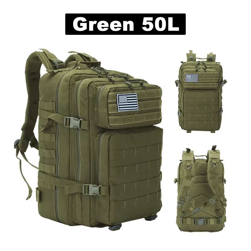 50L Tactical Waterproof Outdoor Backpack For Men 8