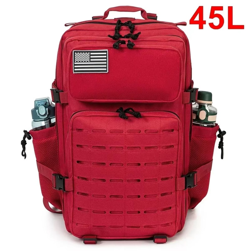 25L45L Tactical Outdoor Backpack With Bottle Holder 14