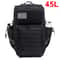 25L45L Tactical Outdoor Backpack With Bottle Holder 16