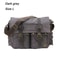 I AM LEGEND Canvas And Genuine Leather Mens Messenger Bag 19