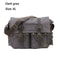 I AM LEGEND Canvas And Genuine Leather Mens Messenger Bag 20