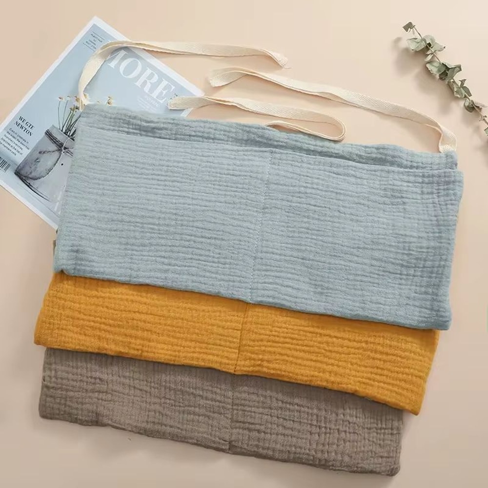 Multifunctional Crib Storage Bag Baby Diaper Organizer 2