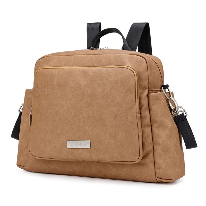 Soboba Large Waterproof Polyester Diaper Backpack For Moms And Babies 9