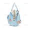 Cartoon Capybara Lightweight Insulated Diaper Backpack For Baby Care 4