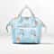 Cartoon Capybara Lightweight Insulated Diaper Backpack For Baby Care 9