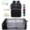 Lightweight Portable Folding Crib Mommy Travel Diaper Backpack 7