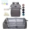 Lightweight Portable Folding Crib Mommy Travel Diaper Backpack 11
