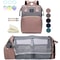 Lightweight Portable Folding Crib Mommy Travel Diaper Backpack 15